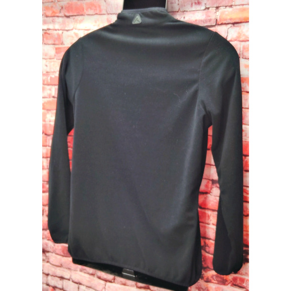 Pittsburgh Penguins Jacket Women Medium Black Full Zipper Antigua NHL Ice Hockey - Picture 10 of 10